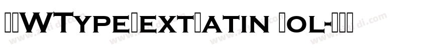 BMWTypeNextLatin Bol字体转换